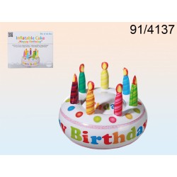 torta gonfiabile compleanno  cm 37