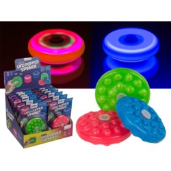 Ufo Popper Spinner, con LED...