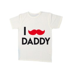 T- shirt  con scritta Daddy