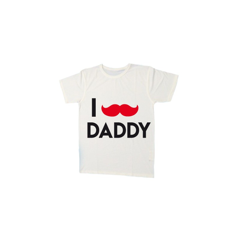 T- shirt  con scritta Daddy