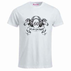 T-shirt 60 anni un mito una...