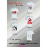 T-shirt bianche personalizzate ..