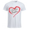 T-shirt con cuore Grazie Maestra