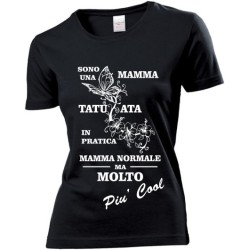 t-shirt con frase . mamma...