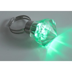 Annello diamante con luce led display 24 pezzi