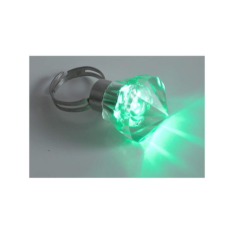Annello diamante con luce led display 24 pezzi