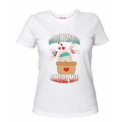 T-shirt in poliestere donna...