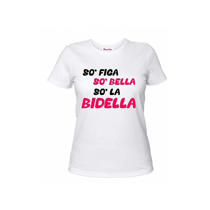 T-Shirt insegnanti con frase simpatica Bidella
