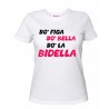 T-Shirt insegnanti con frase simpatica Bidella