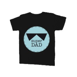 T-shirt neroSuper Dad