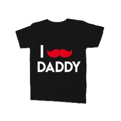 T-shirt nero Daddy
