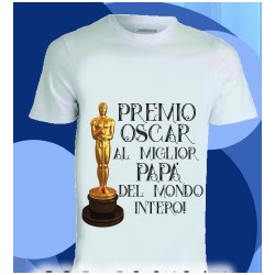 T-shirt.  Premio oscar al...