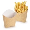 Tasca in cartone per patatine fritte o cibi fritti cm 135x58 contenuto cl 45  confezione da 1000 pz