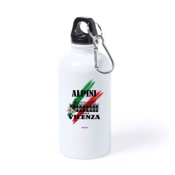 Borraccia in alluminio 750 ml con stampa  alpini vicenza