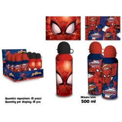 Borraccia alluminio 500 ml spiderman