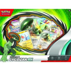 Collezione Cyclizar-ex del GCC Pokémon contiene: - 4 buste dell'espansione del GCC di Pokémon - 1 carta olografica di Rotom - 1