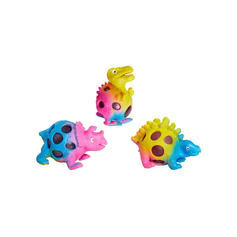 Dinosauro antistress con palline cm 8x5x7