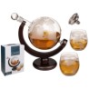 Distributore per bibite Globo per ca. 850 ml, 2 bicchieri incl.
