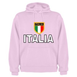 Felpa italia scudetto in...