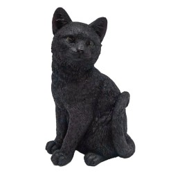 Gattino nero seduto cm. 8.3×7 h