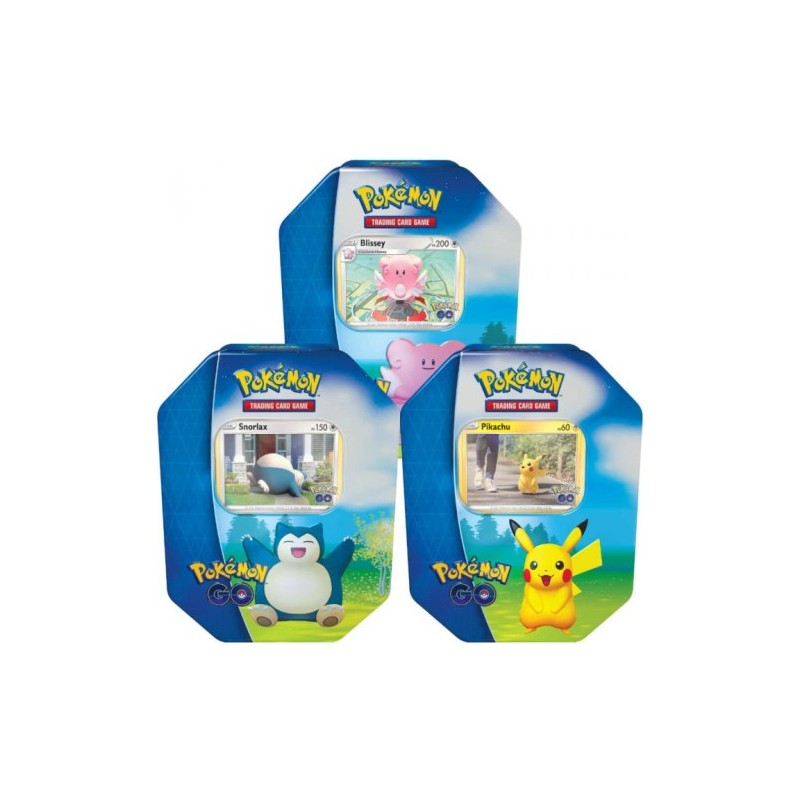 Pokemon Tin da collezione 10.5 Pokemon GO assortito (IT) scatola in latta