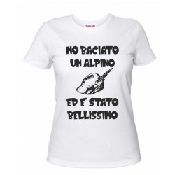 T-shirt donna con stampa ho...