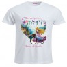 T-shirt in cotone bimba lago di garda principessa