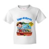 T-shirt in cotone bimbo lago di garda Pinocchio