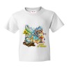 T-shirt in cotone bimbo lago di garda ruspa