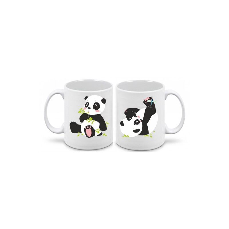 Tazza mug animali con stampa fronte e retro panda