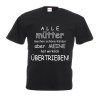 T-shirt in cotone bimbo con stampa in tedesco ALLE MUTTER MACHEN SCHONE KINDER...