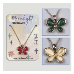 Collana farfalla colori...