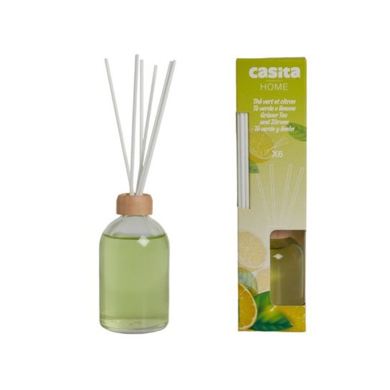 Diffusore 6 bacchette 100ml Fragranza Tè Verde