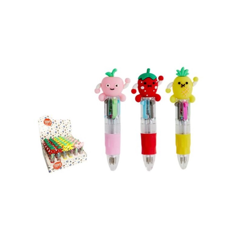 Mini penna per frutta a 4 colori
