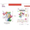 PALLONCINO MYLAR UNICORNO 88X108 CM