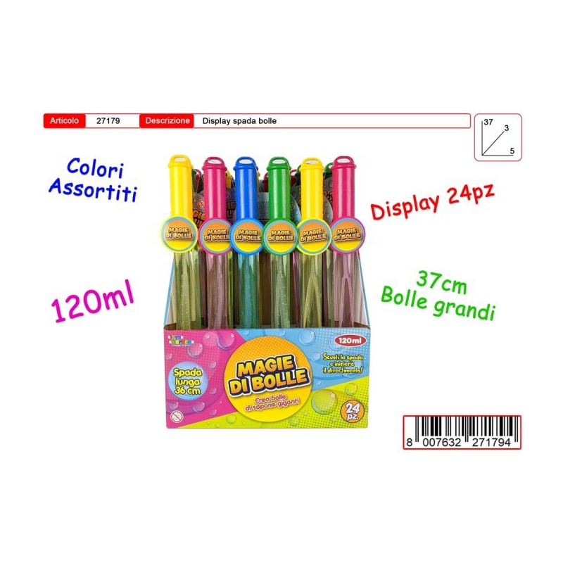 SPADA BOLLE SAPONE 37CM