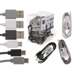 Cavo USB, Micro-USB, ca. 1...