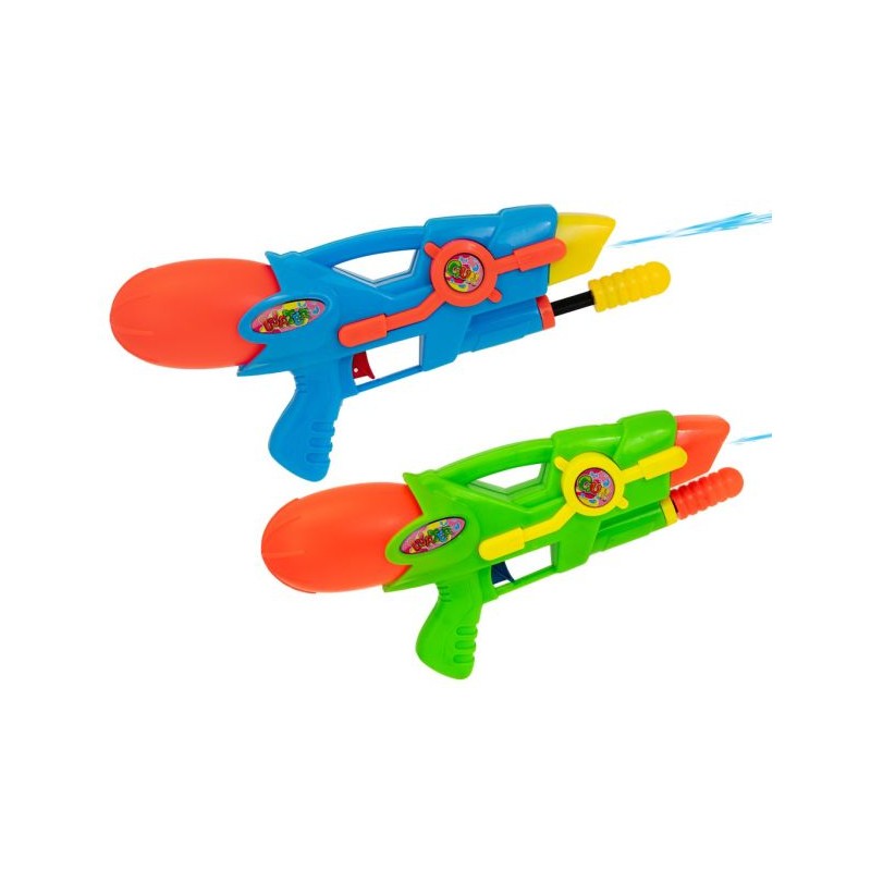 TEO'S - PISTOLA AD ACQUA 30CM 2 COL. GITTATA 10 METRI