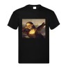 T-SHIRT IN COTONE ADULTO STAMPA GIOCONDA DAB