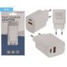 Adattatore di ricarica rapida - USB A + USB C