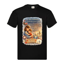 T-shirt in cotone con...