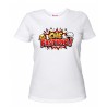 T-shirt maglietta in cotone gr 150  con stampa che fastidio!