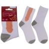 Calzini bianchi pene, taglia 42-46