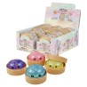 Squishy Ravioli Dumpling glitter 5cm + Maltose Disp.24pz