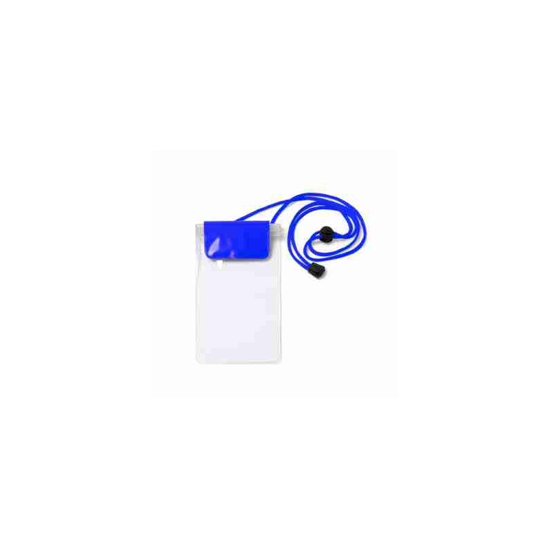 Custodia impermeabile in PVC con funzione touch e doppia chiusura di sicurezza per preservare l'impermeabilità.