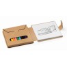 Set disegno, include un album e 12 matite colorate