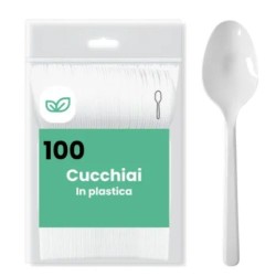 100 cucchiai monouso in...