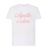 T-SHIRT IN COTONE ADULTO CON STAMPA ASPETTA E SCLERA